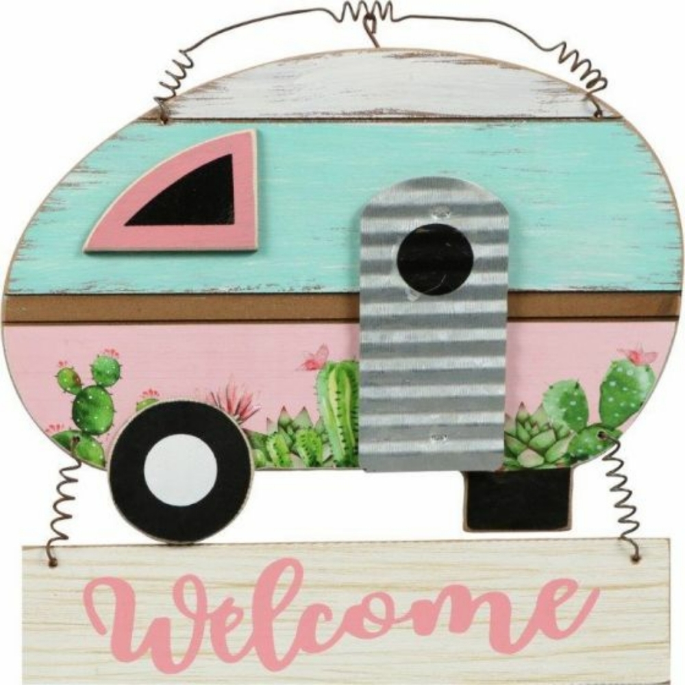 Welcome Camper Sign
